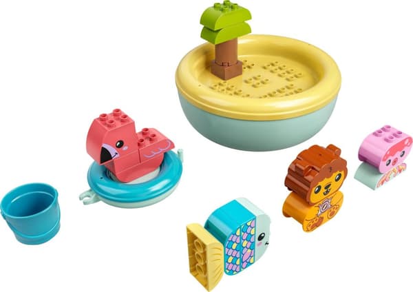 LEGO DUPLO Min första Skoj i badet: flytande ö med djur