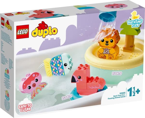 LEGO DUPLO Mine første Sjov i badet: Flydende dyreø