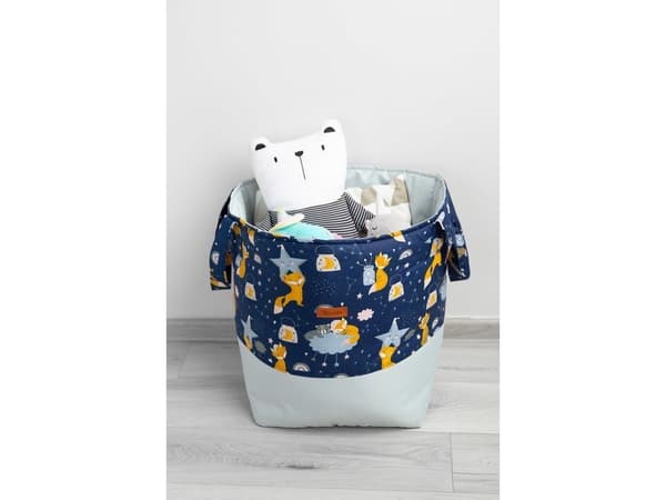 Sensillo LELUT KORI MEDIUM FOXES NAVY 35X47 CM