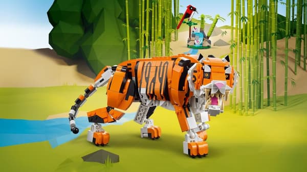 LEGO Creator 3-in-1 Majesteettinen tiikeri
