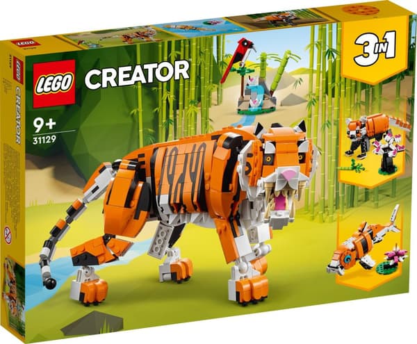 LEGO Creator 3-in-1 Majesteettinen tiikeri