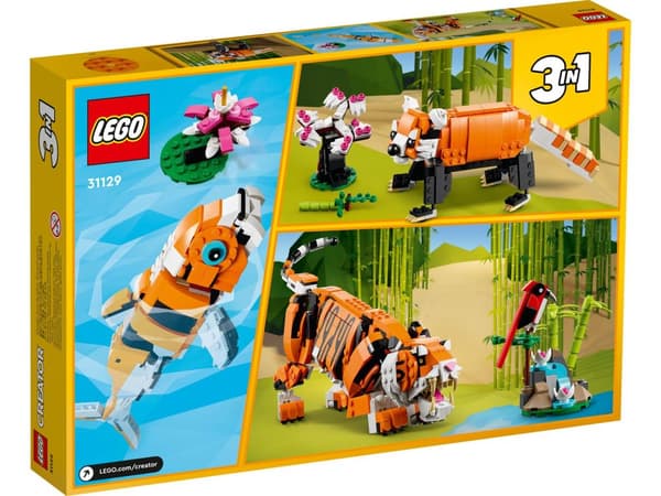 LEGO Creator 3-in-1 Majesteettinen tiikeri