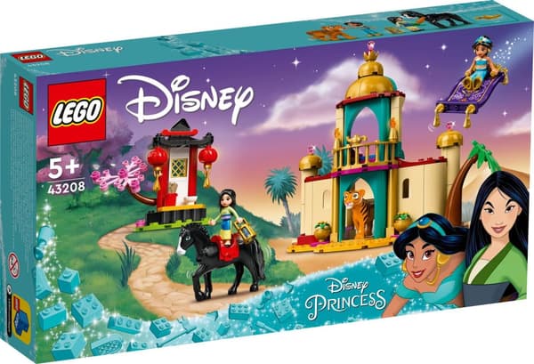 LEGO® Disney Jasmine och Mulans äventyr 43208