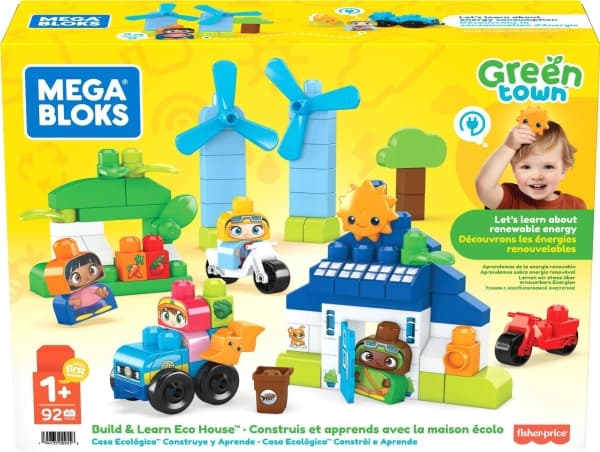 Mattel Mega Bloks Ecohouse: blokker (HCG36)