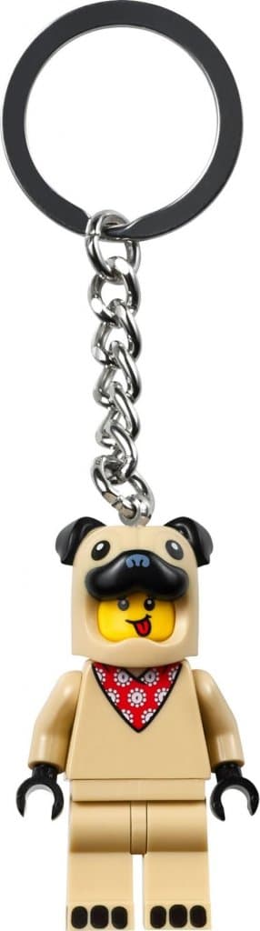 LEGO Nyckelring French Bull Dog Guy 854158