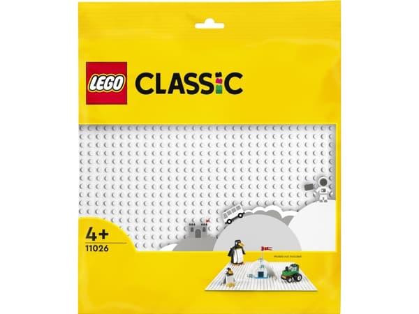 LEGO Classic 11026 Valkoinen rakennuslevy