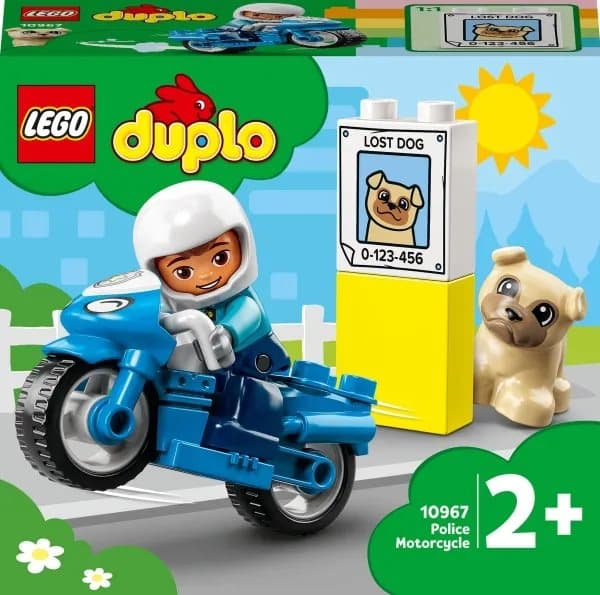 LEGO DUPLO Town 10967 Politimotorsykkel