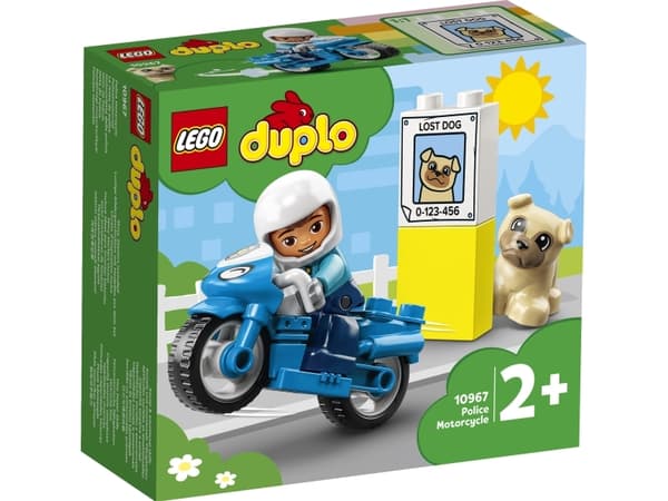 LEGO DUPLO Town 10967 Politimotorsykkel