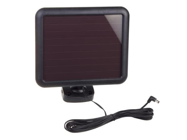 Solar LED-flomlys med bevegelsesdetektor Maclean Energy IP44 6W 360lm 6000K kjølig hvit Li-ion 2400mAh batteri 5,5V DC MCE442