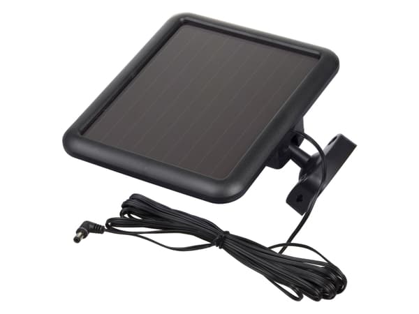 Solar LED-flomlys med bevegelsesdetektor Maclean Energy IP44 6W 360lm 6000K kjølig hvit Li-ion 2400mAh batteri 5,5V DC MCE442