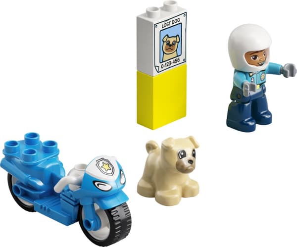 LEGO DUPLO Polismotorcykel 10967