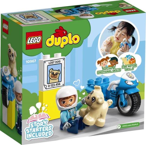 LEGO DUPLO Polismotorcykel 10967