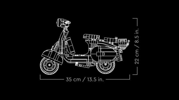 LEGO Creator Expert Icons Vespa 125