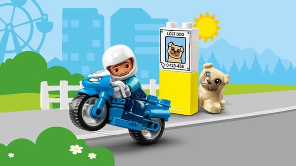 LEGO® Duplo Polismotorcykel 10967