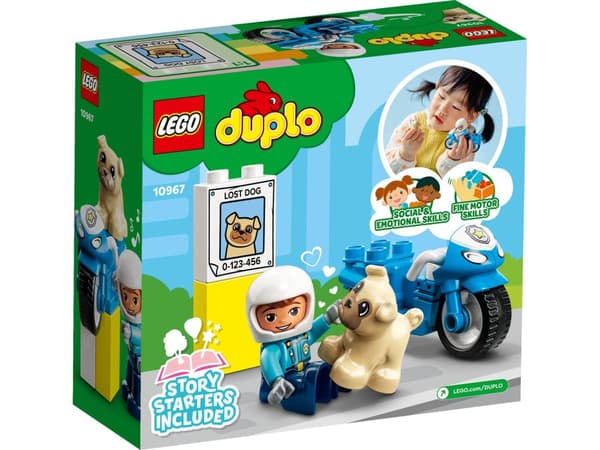 LEGO® Duplo Polismotorcykel 10967