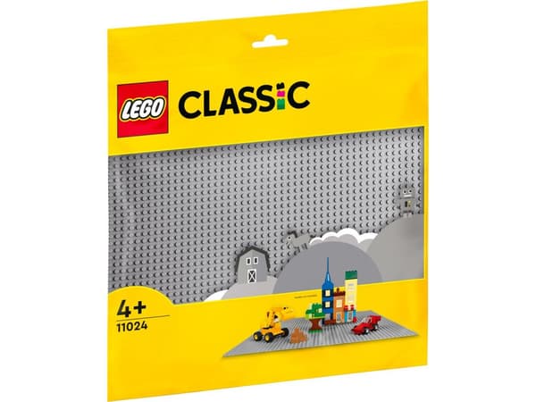 LEGO Classic Grå byggeplade