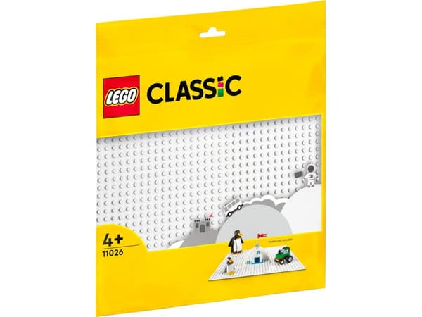 LEGO® Classic Vit basplatta 11026