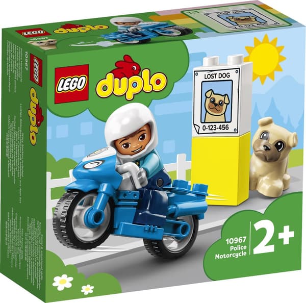 Politimotorsykkel LEGO® DUPLO Town (10967)