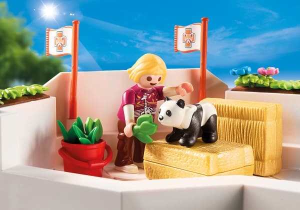 Playmobil dyreklinikk i dyrehagen (70900)