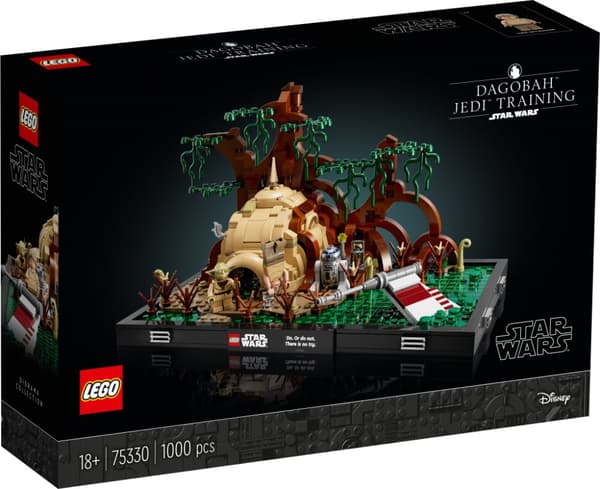 LEGO Star Wars Dagobah Jedi Training Diorama 75330