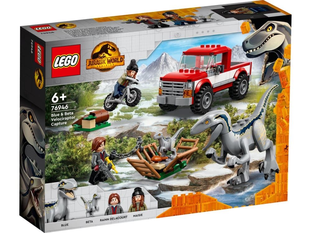 LEGO® Jurassic World Blue & Beta - velociraptorinfångning 76946