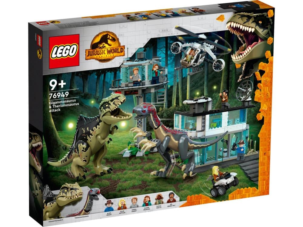 LEGO® Jurassic World Giganotosaurus & therizinosaurus - attack 76949