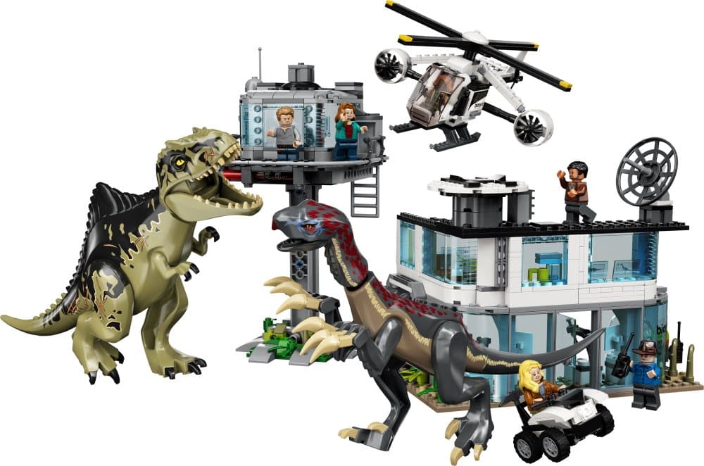 Giganotosaurus & therizinosaurus - attack LEGO® Jurassic World (76949)