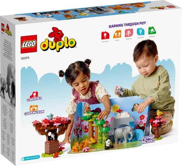 LEGO DUPLO Asiens vilda djur 10974