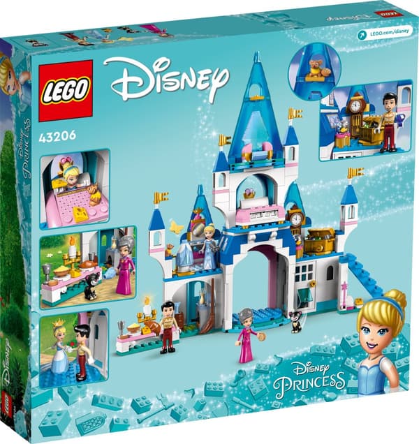 LEGO Disney Askungen och prinsens slott 43206