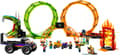 Miniatyrbild 3 av 4: LEGO City Stuntarena med dubbelloop