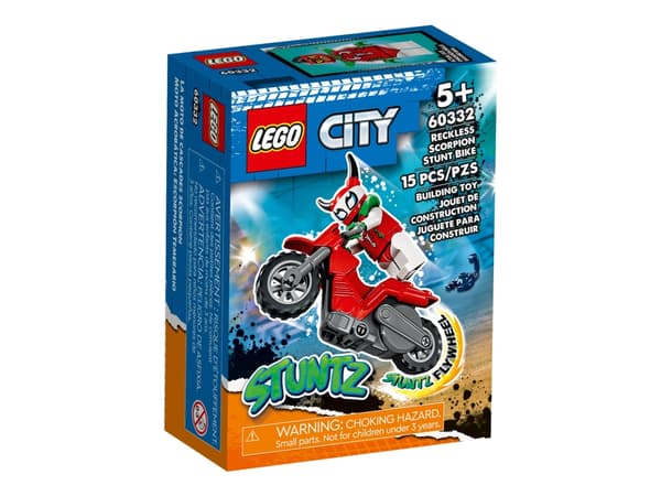 LEGO City 60332 Daring Scorpion Stunt-sykkel