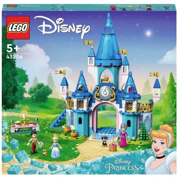 LEGO Disney Princess 43206 Askungen och prinsens slott