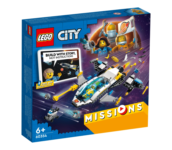 LEGO City 60354 Mars-avaruusaluksen tutkimuslennot