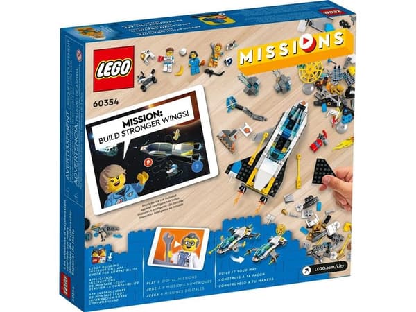 LEGO City 60354 Mars-avaruusaluksen tutkimuslennot