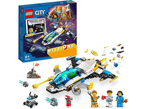 LEGO City 60354 Mars-avaruusaluksen tutkimuslennot