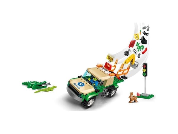 LEGO City 60353 Räddningsuppdrag med vilda djur