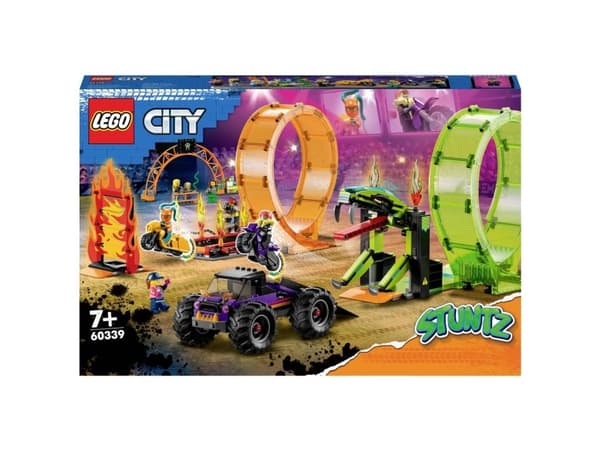 LEGO City 60339 Stuntarena med dubbelloop