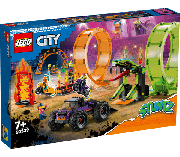 LEGO City 60339 Stuntarena med dubbelloop