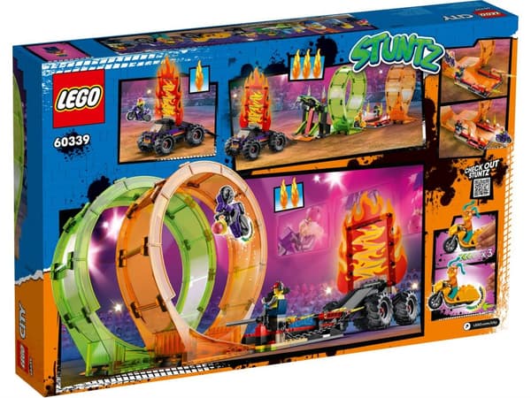 LEGO® City Stuntz Stuntarena med dubbelloop 60339
