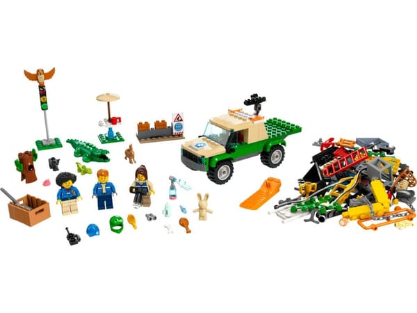 LEGO® City Räddningsuppdrag med vilda djur 60353
