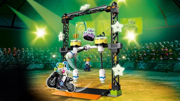 LEGO® City Stuntz Stuntutmaning med knuff 60341