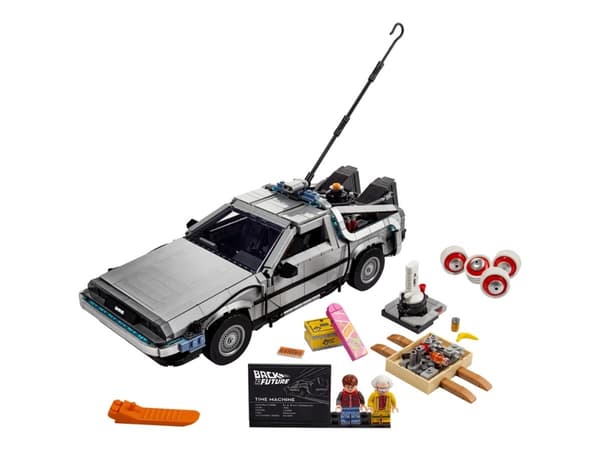 LEGO Icons 10300 Aikakone Paluu tulevaisuuteen ‑elokuvasta