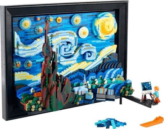 LEGO Ideas Vincent van Gogh - Stjärnenatt 21333