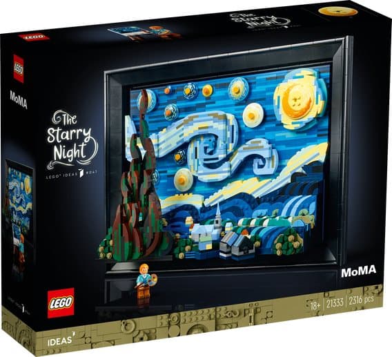 LEGO Ideas Vincent van Gogh - Stjärnenatt 21333