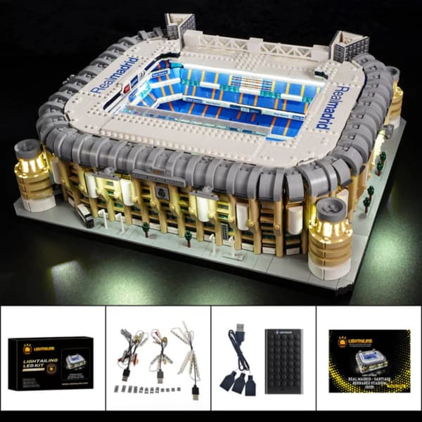 Belysning till 10299 Real Madrid Santiago Bernabéu stadion LGK501