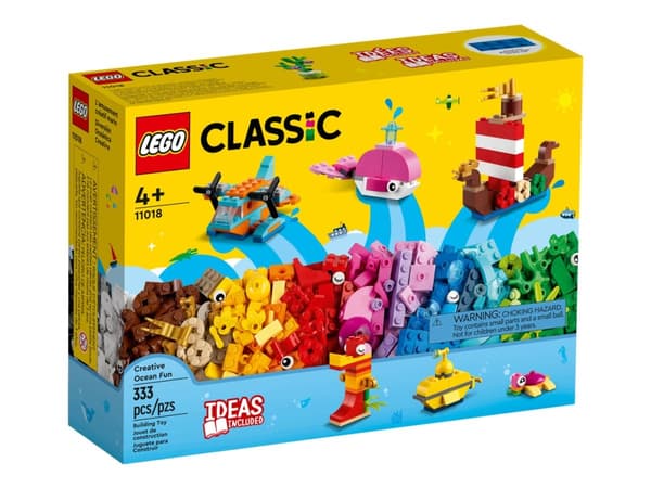 LEGO Classic 11018 Kreativt sjov på havet