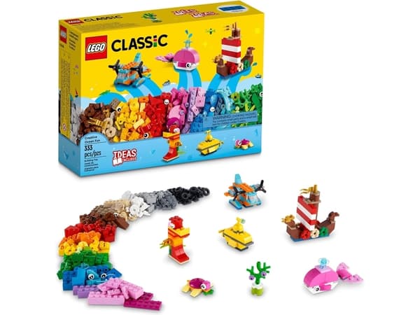 LEGO Classic 11018 Kreativt sjov på havet
