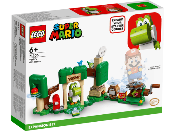 LEGO Super Mario 71406 Ekstrabanesettet Yoshis gavehus