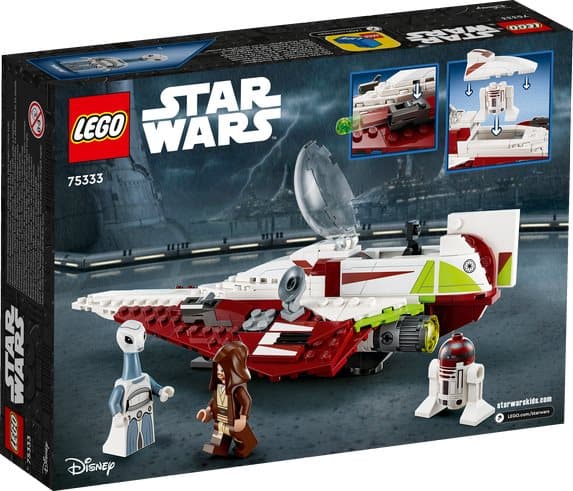 LEGO Star Wars Obi-Wan Kenobis Jedi Starfighter 75333