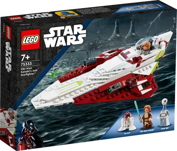 LEGO Star Wars Obi-Wan Kenobis Jedi Starfighter 75333